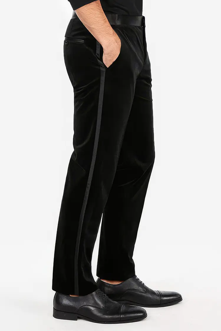 custom made velvet tuxedo